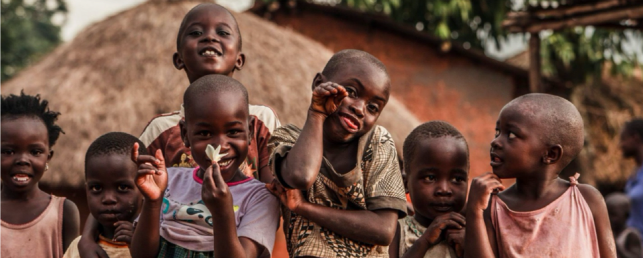 African village children